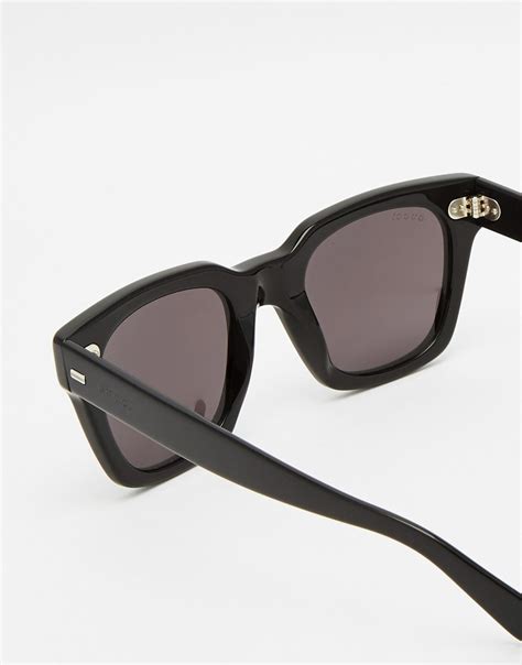 occhiali da sole gucci wayfarer csw73|Gucci: Black Wayfarer Sunglasses .